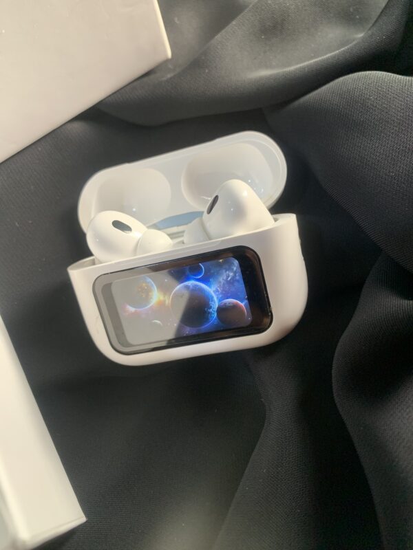New A9 Pro Apple Airpods – ANC/ENC Noise Reduction Touch Control Bluetooth 5.4 Wireless Earbuds