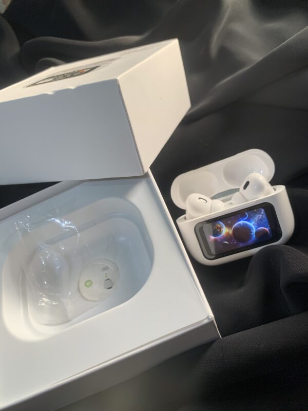 New A9 Pro Apple Airpods – ANC/ENC Noise Reduction Touch Control Bluetooth 5.4 Wireless Earbuds